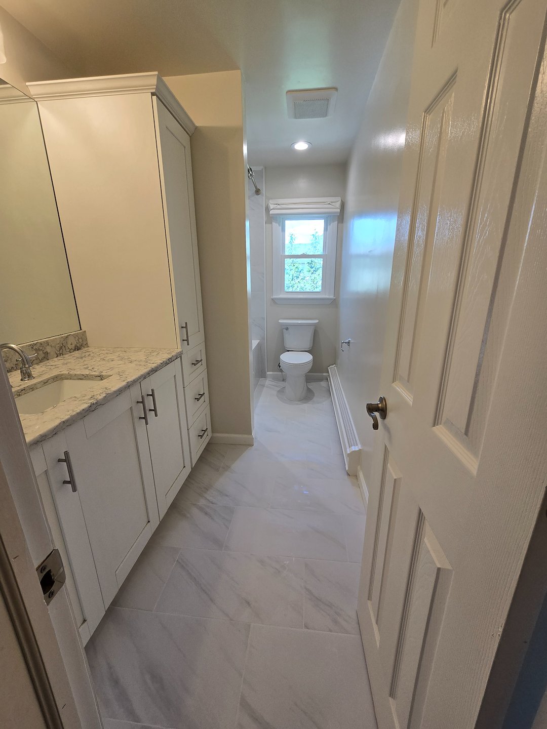 7 day bathroom remodel in West Sayville, New York