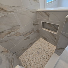Custom-double-bathroom-remodel-in-Setauket-New-York 1