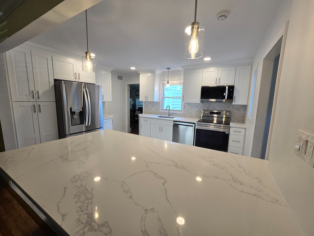 Full kitchen renovation in Islip, New York