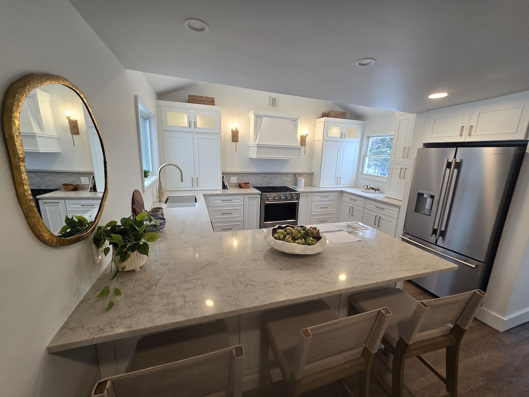 High end kitchen Remodel in Setauket, New York